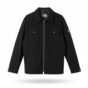 The North Face Darby Wool Full Zip Men's Black Jacket